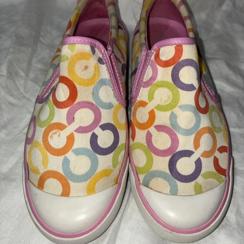 Coach Beale slip-on sneakers Women's S 7.5 multicolor 